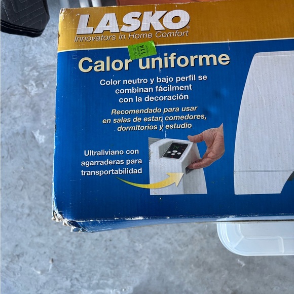 Lasko Silver Silent Room Heater - Picture 5 of 5